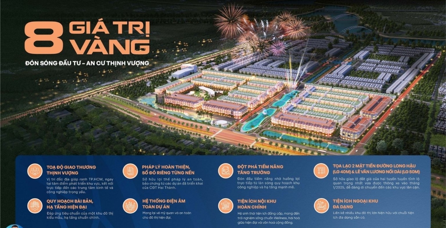 Dự án 826EC Long Hậu Liền kề T&T